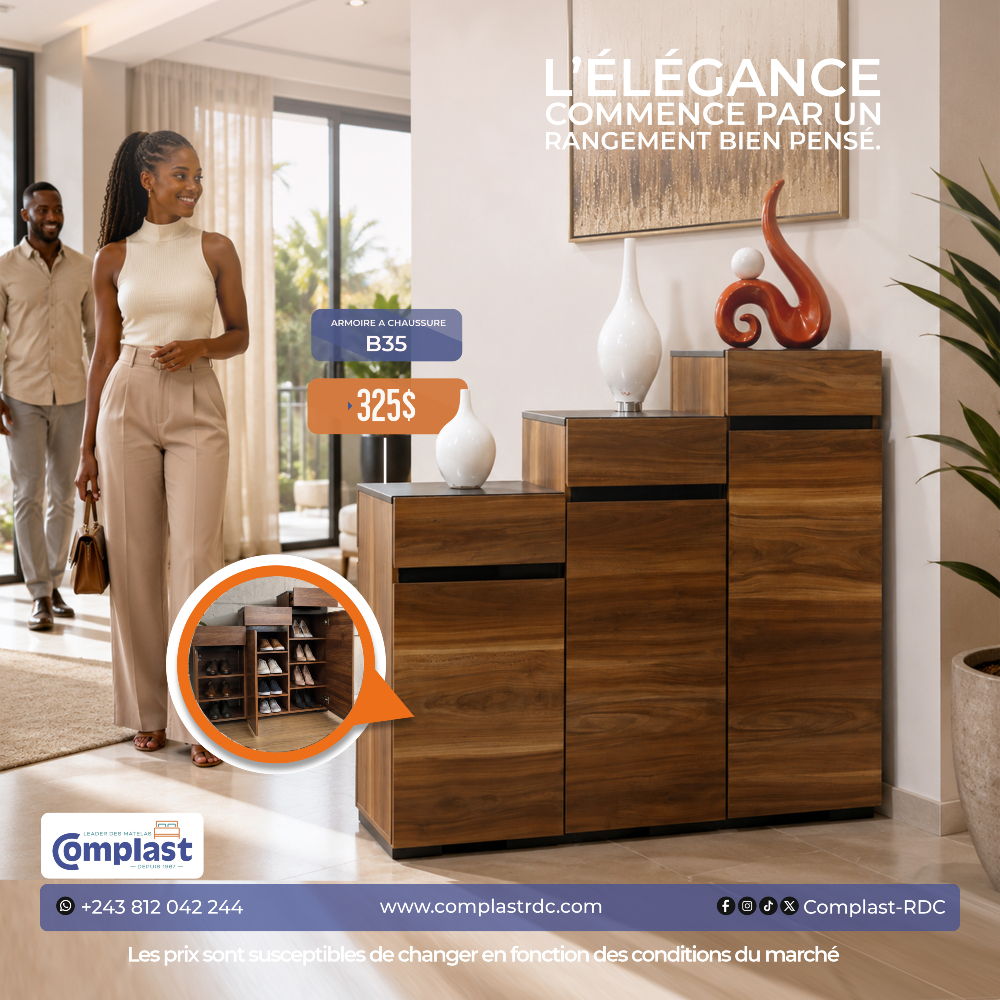 ComplastRDC's tweet photo. Des chaussures bien rangées, un esprit plus léger et un intérieur qui respire. 🤍

#ComplastRDC #DécorationIntérieure #ChambreÀCoucher #Mobilier https://t.co/WRAisSz1Gg