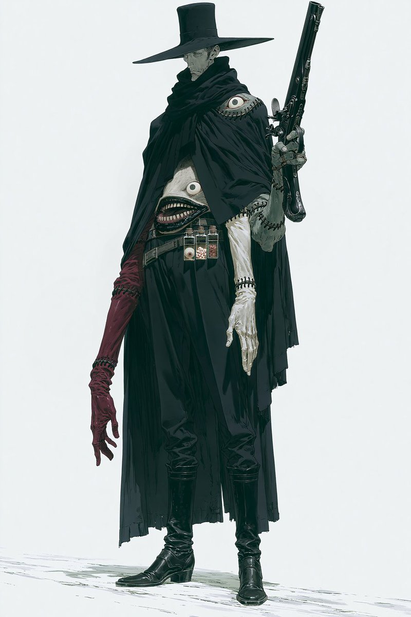 Zetil_00's tweet photo. Walter the Witch Hunter https://t.co/FwvofTf3HU