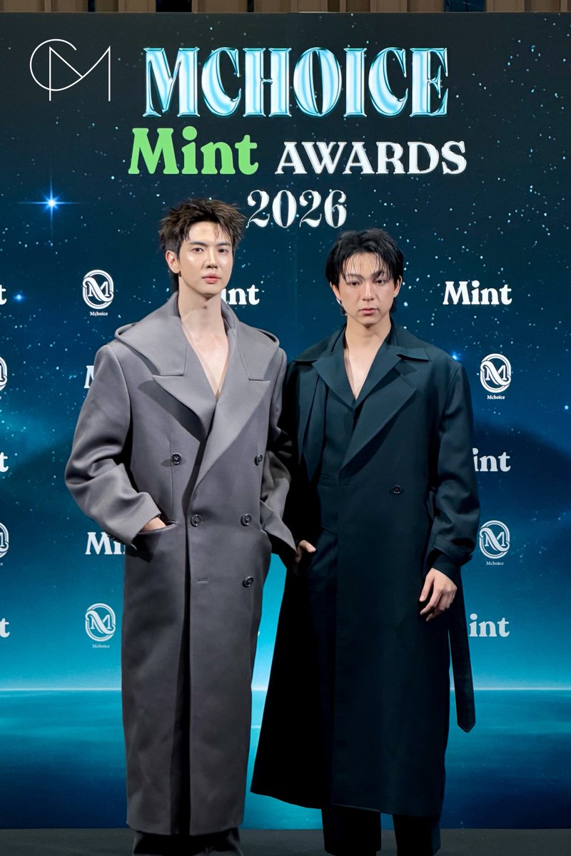 CM2Connect's tweet photo. “แม็กกี้- บาส” ร่วมเดินพรมแดงในงาน “MCHOICE &amp; MINT AWARDS 2026”

MAXKYBAS AT MCHOICE MINT 

#MchoiceMintAwards2026
#MchoiceMintatICONSIAM
#MchoiceTH
#MintAwards2026
#MintMagTH https://t.co/7nvsPLcsDE