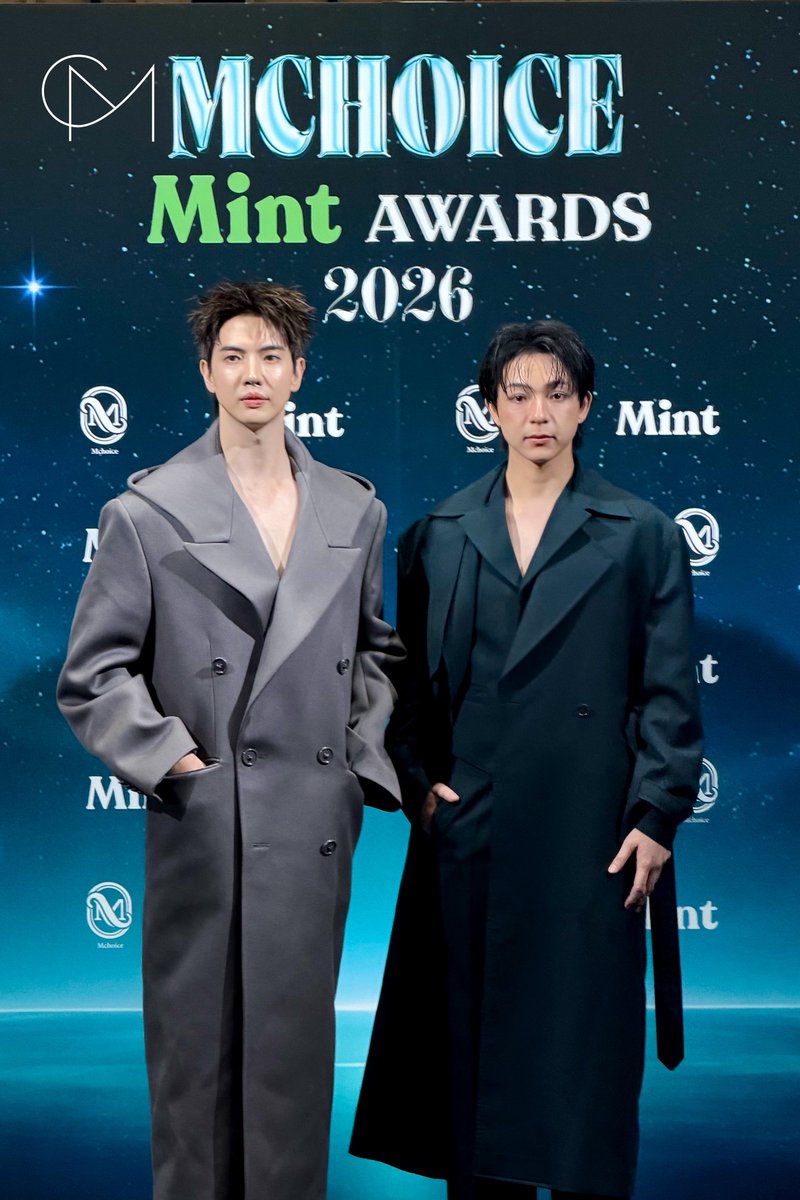 CM2Connect's tweet photo. “แม็กกี้- บาส” ร่วมเดินพรมแดงในงาน “MCHOICE &amp; MINT AWARDS 2026”

MAXKYBAS AT MCHOICE MINT 

#MchoiceMintAwards2026
#MchoiceMintatICONSIAM
#MchoiceTH
#MintAwards2026
#MintMagTH https://t.co/7nvsPLcsDE