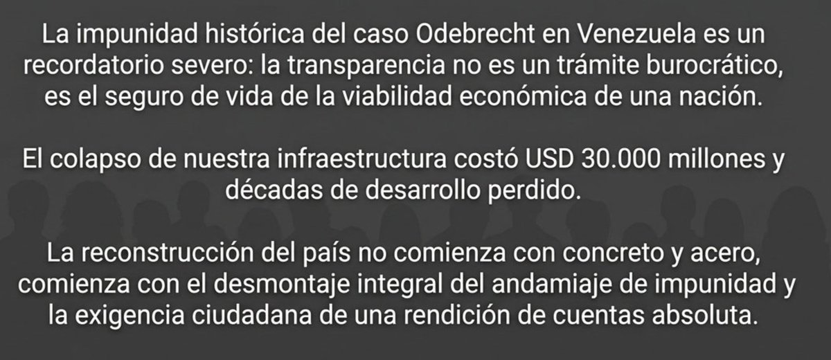 josedeviana's tweet photo. En Venezuela se continúa contratando TODO de manera discrecional y opaca. ¿Es que nada aprendimos del criminal atraco de Odrebrecht y sus complices?, Aqui solo un recordatorio.
https://t.co/MTD4662Ub6 https://t.co/ZiIQFS7i6Y