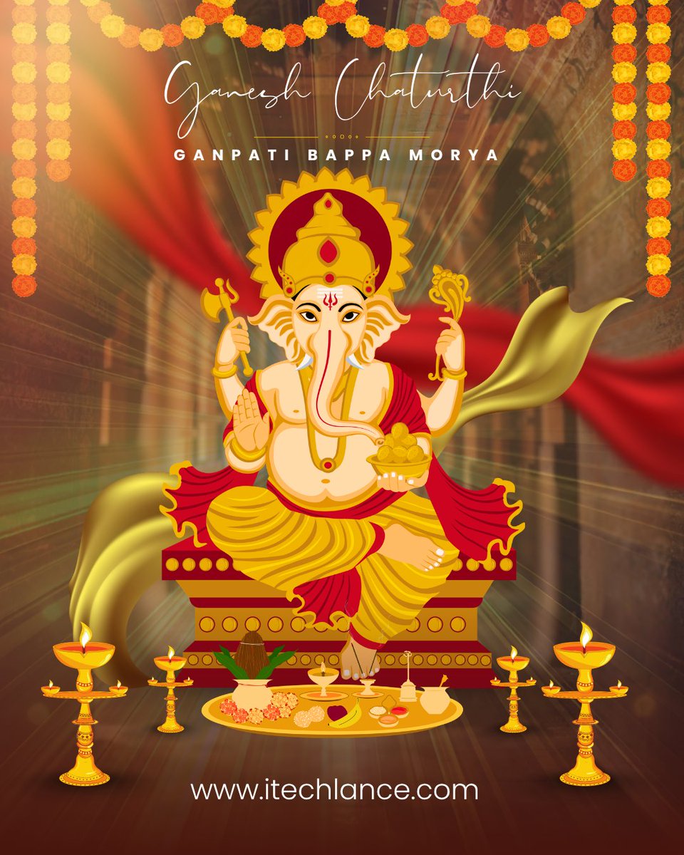 LanceItech's tweet photo. Happy Ganesh Chaturthi https://t.co/0NHS9SCiTT