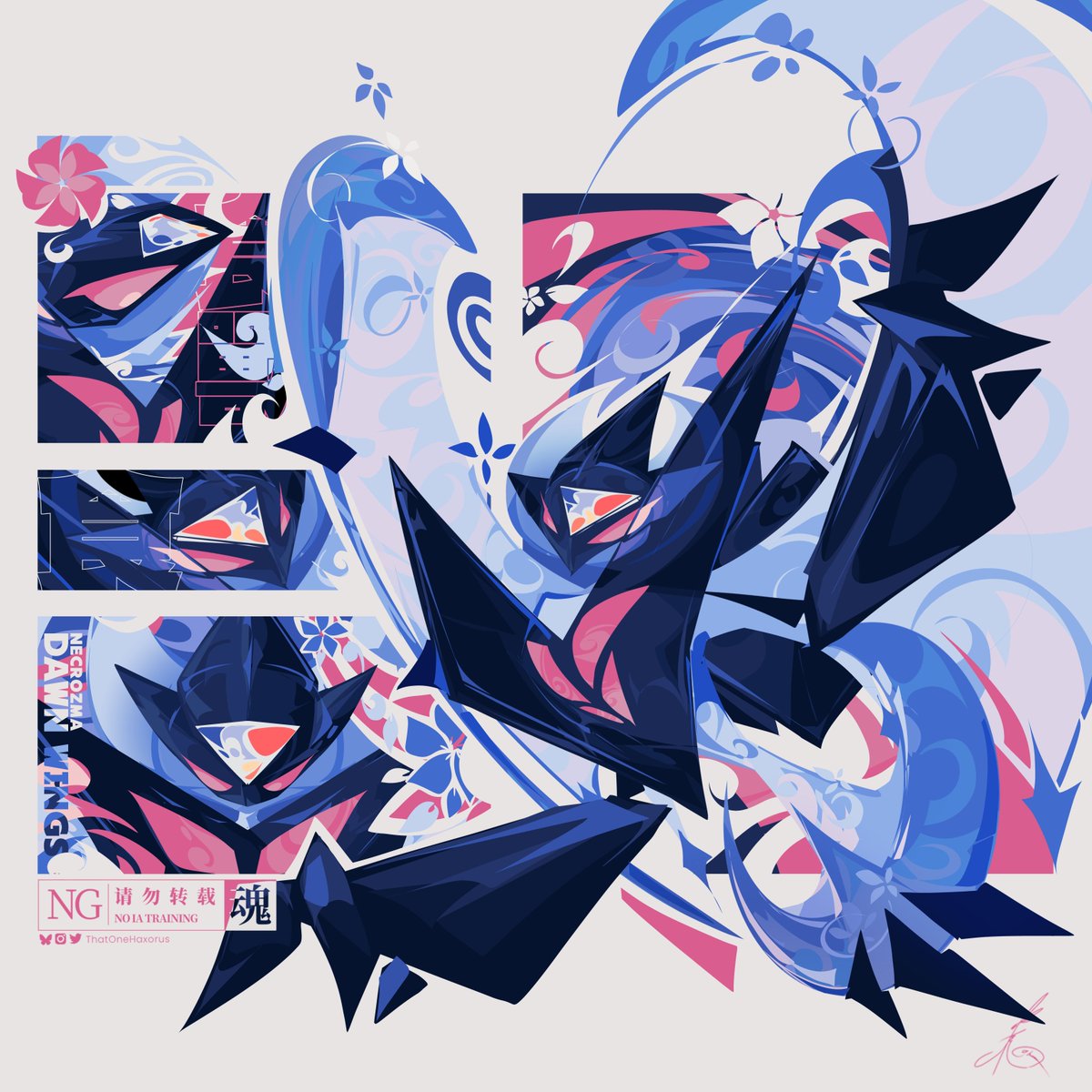 ThatOneHaxorus's tweet photo. Necrozma Dawn Wings  ネクロズマ https://t.co/zwg9OYTmir