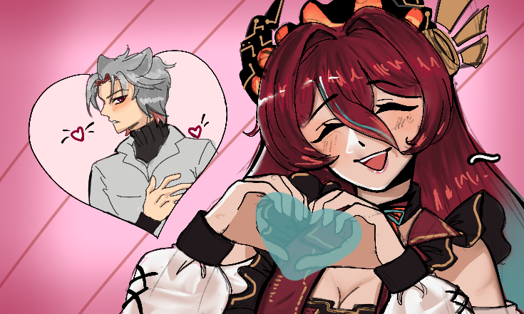 VividyanVT's tweet photo. Thank you @ChaoticGoblinz for the wonderful birthday fanart of me and @kee_tae17 ! https://t.co/GaAsIIIyq5