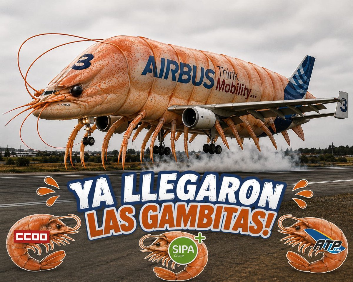 iiJAC's tweet photo. #AirbusHuelga https://t.co/hgkrYGjuLM