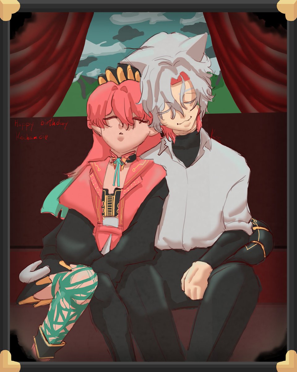 VividyanVT's tweet photo. Thank you my love @kee_tae17 for drawing this birthday fanart of us!☺️ https://t.co/qESOvEc7Ag