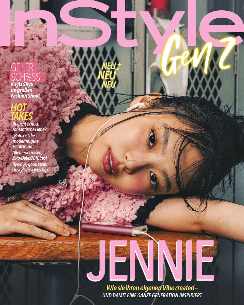 NEWSJENNlE's tweet photo. 📸260912 InStyle Germany IG update 

#JENNIE as the cover star for the new issue of InStyle Gen Z. https://t.co/soZ0ezWzT0