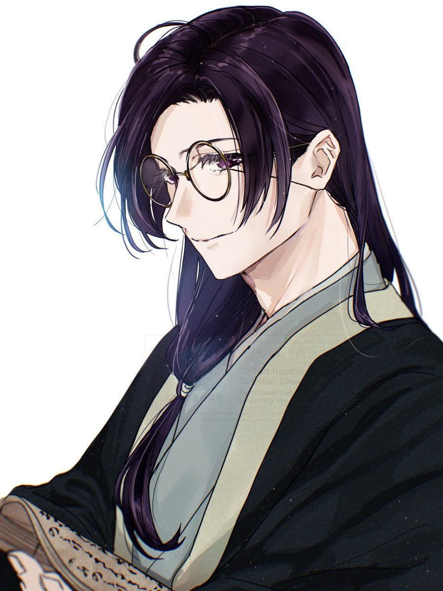 CL_opium's tweet photo. ゲームの七三分け髪下ろし眼鏡壬氏……(脳が焼ける音) https://t.co/Z5dkYa8Do2