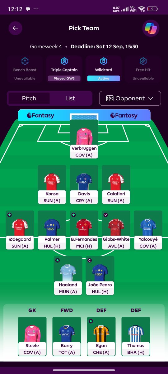 alaa9586's tweet photo. @fpl_gntl ابيع برونو باري و اجيب مبيومو ايزاك و مدافع ب ٤,٥

و مين احسن مدافع ب ٤,٥ https://t.co/PhvNlxKuy8