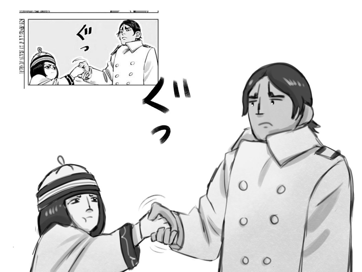 whylowmore's tweet photo. More Panel redraws!!!
#goldenkamuy https://t.co/DVHDbbRKse