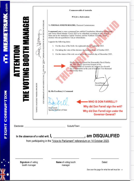 PhilomenaGrady's tweet photo. AUSTRALIA 🇦🇺 Anthony Albanese names the Jewish Powerbrokers behind the failed Voice Referendum 

Foreign Interference 

Law of War Manual 11.2 / 11.3
Manual for Courts Martial

Treason never ends well

Military is the only way ⚔️⚔️
No Deals !

NCSWIC 💞🌹🕊🌍💫 https://t.co/ccK1w69ITC