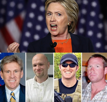 SaltyGoat17's tweet photo. Hillary Clinton let 4 good men die in Benghazi then lied about it!!

How TF is the woman not in prison? https://t.co/5UztCFW1Lj