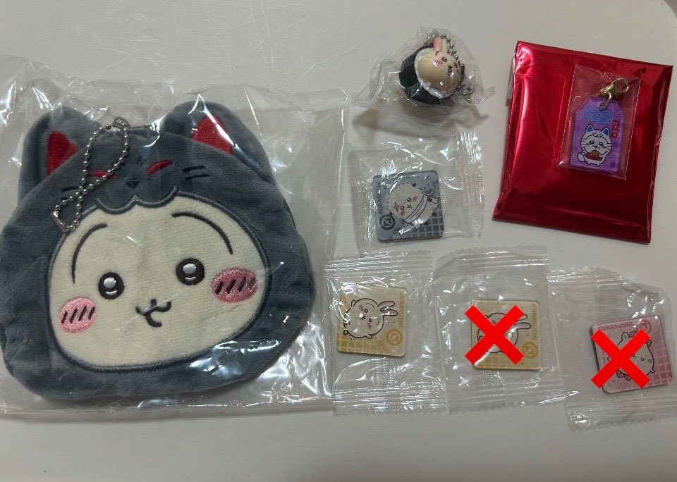 ri617_'s tweet photo. ちいかわ 交換 譲渡 くら寿司 マグネット キーホルダー ポーチ フィギュア 伏見稲荷

譲:画像のもの 
     うさぎ ラッコ モモンガ

求:異種 古本屋（最求 特典1弾（モモンガとセット希望）

種類問わず全て検討します。
郵送、梅田三ノ宮にて手渡し可能。
お気軽にお声かけください。
纏めての方優先 https://t.co/oQqzuLmtYl