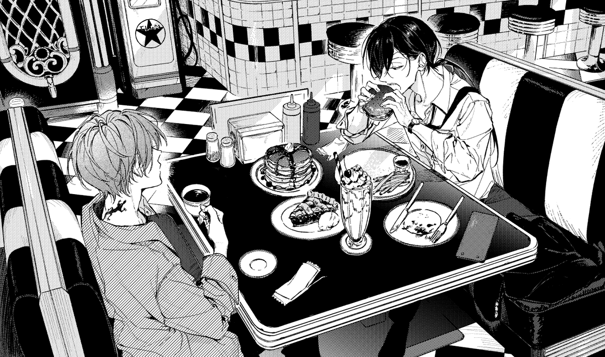 s1Nu7a's tweet photo. よく食べる人だ https://t.co/A2utQQCE4s