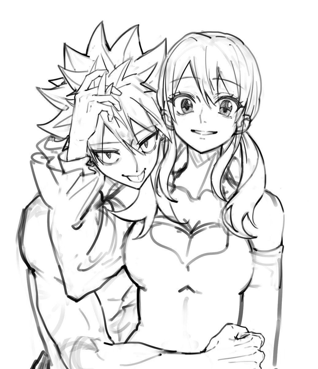jjd__0107's tweet photo. 描きためてたナツルーたち
 #ナツルー   #nalu https://t.co/dYs426JLRn