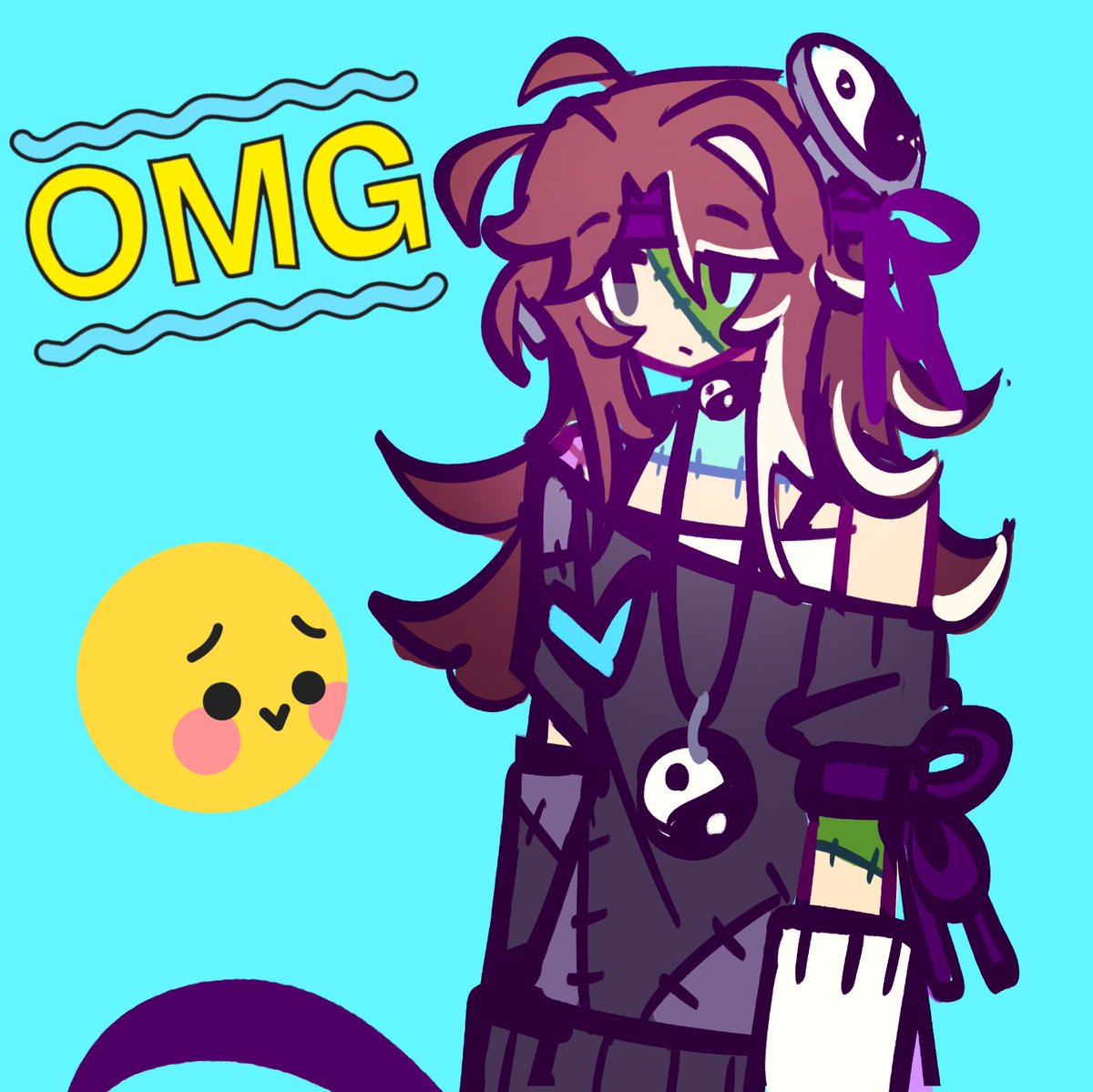 robotoaya's tweet photo. old doodle #wifiesfanart https://t.co/69H9jBKr2T