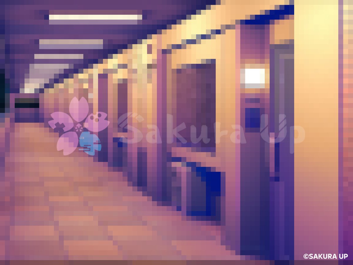 SAKURAUPgames's tweet photo. ≪ 開発進捗26 ≫
『悪霊粉砕ハンマーガール！』の
背景アートの制作過程をご紹介します！

大ラフ→3Dモック作成→ラフ→FIX
特徴的な"呪いの屋敷"や世界観を表現する為
背景美術には力を入れています💪

#悪霊粉砕 #ゲーム制作 #gamedev https://t.co/1lWrZBo8g9