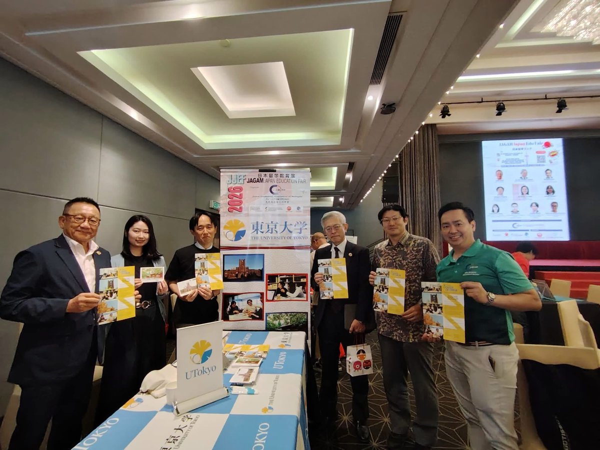 MaishaVolmlotq's tweet photo. Thank you for joining JJEF 2026. The JAGAM Japan Education Fair connected students and parents with Japanese schools and institutions, showcasing study pathways from high schools and KOSEN to universities, language schools, and scholarships. We https://t.co/22MPEdtYy4