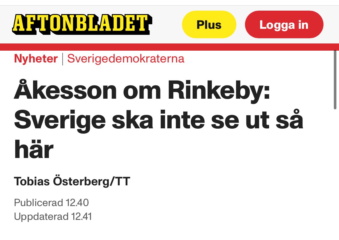 dexterkrokstedt's tweet photo. Rösta på SD för att göra Sverige till Sverige igen. https://t.co/f11mrMapQl