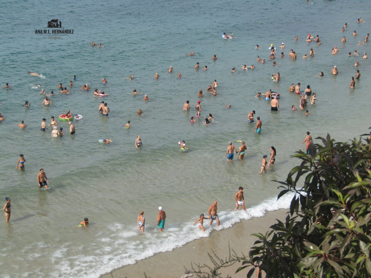 AnaMaLujan's tweet photo. Bañistas de la playa del Mal Pas, en Benidorm! Un mar lleno de vida, historias y pequeños momentos. Cada persona disfruta del agua a su manera, mientras las olas siguen escribiendo su propia historia en la orilla. (2026)

📸 Ana M.L. Hernández https://t.co/wrGiJFc249