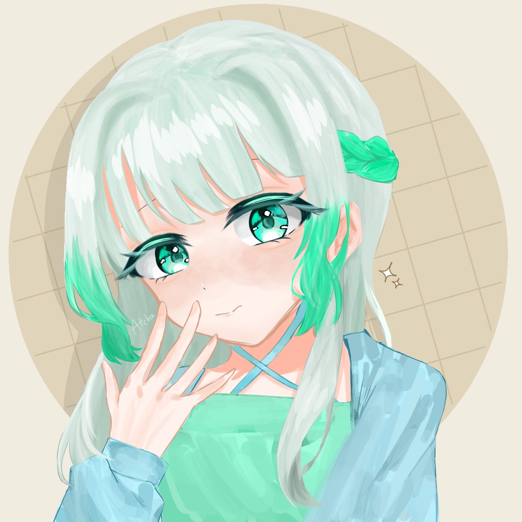 Atcha_0317's tweet photo. 厚塗り練習で他の子の代理ちゃん❣️❣️ https://t.co/stdYxcaaEE