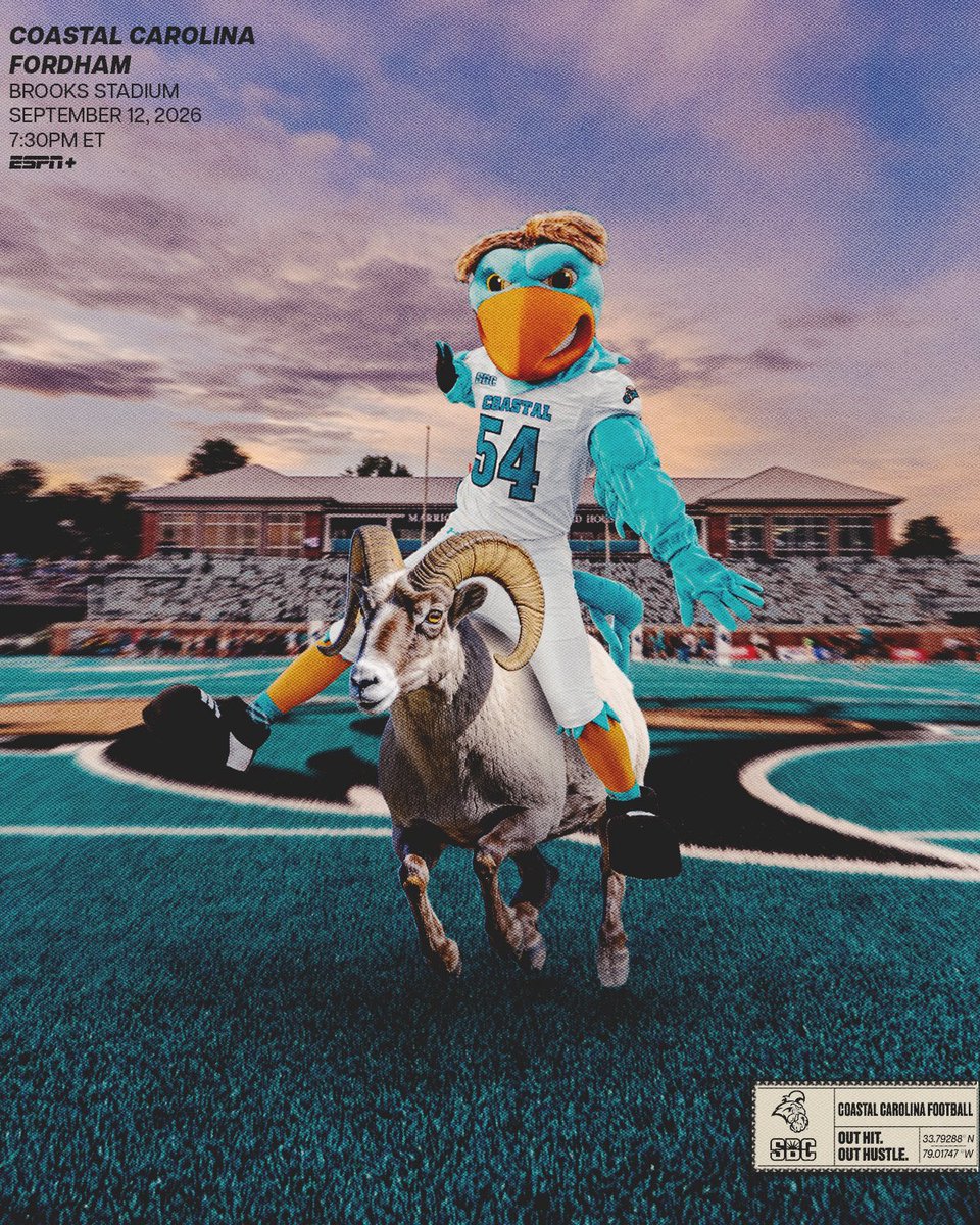CoastalFootball's tweet photo. Be early. Be loud. WEAR WHITE https://t.co/33qacQ8Uyw