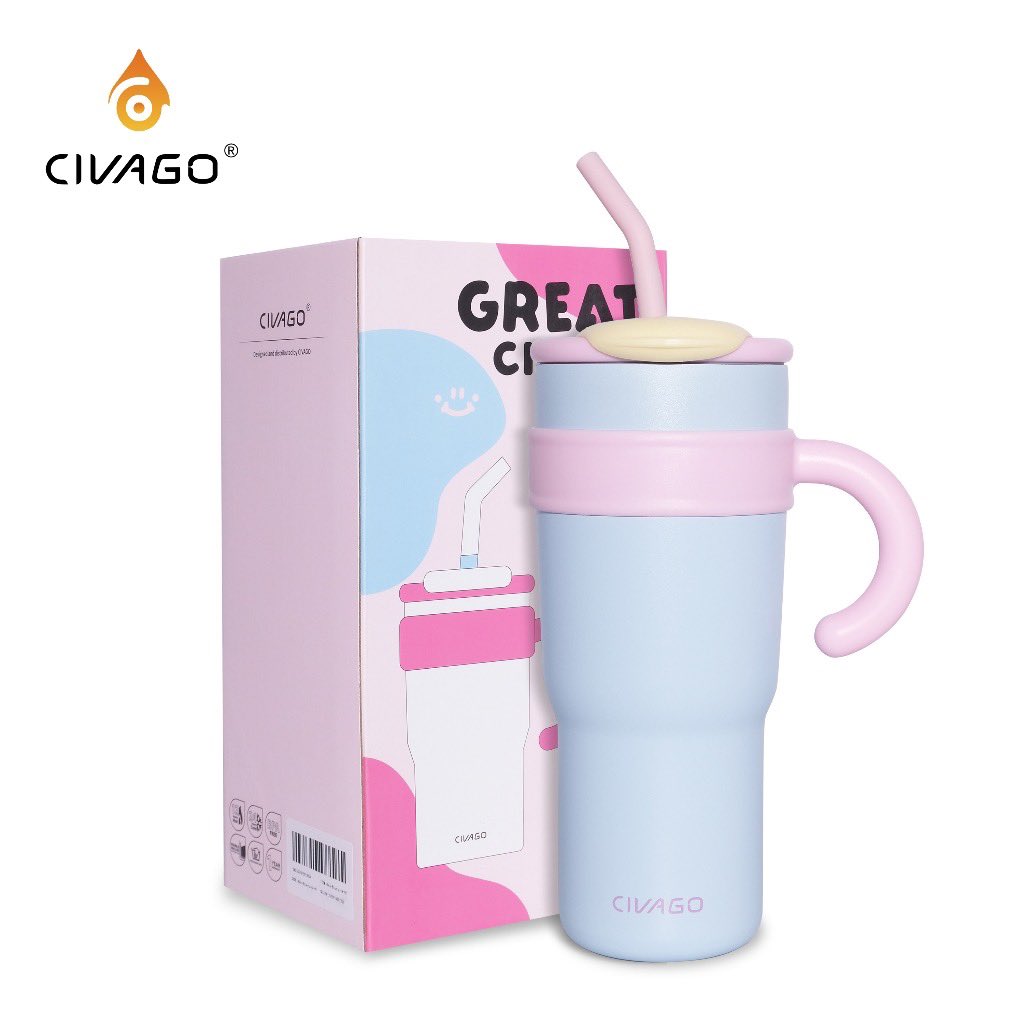 Girlcream03's tweet photo. CIVAGO（40oz/1200ml）แก้วเก็บความเย็นพร้อมหลอดดูด ความจุขนาดใหญ่ สเตนเลส 316 ลิตร เก็บน้ำแข็งได้ ในราคา ฿343 - ฿899 ที่
 https://t.co/xeJE5qnO4k 

#แก้ว  #shoppy  #ig https://t.co/MEGDYVmz6t