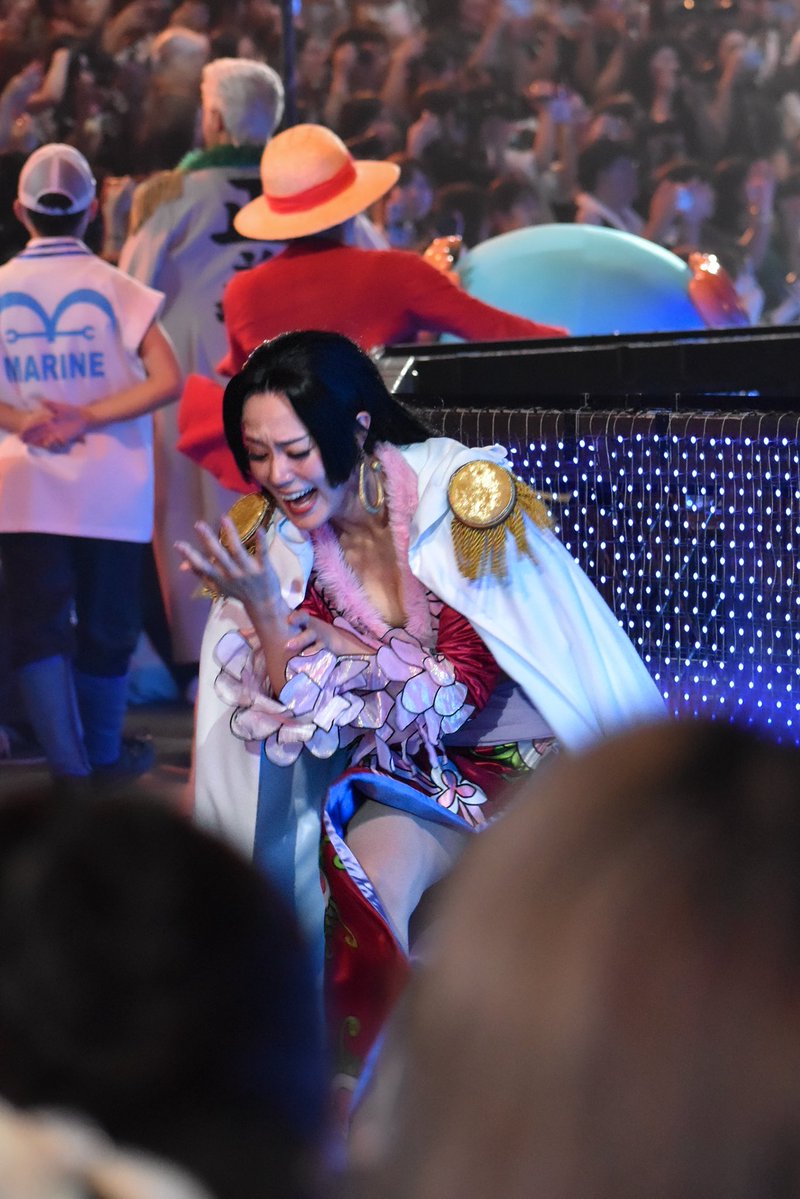 xlv_r_xlivvi's tweet photo. 2026年9月12日

ハンコック　

ルフィとハイタッチ出来て悶絶してるのほんまにかわいいw
#プレショ
#プレショ_2026
#USJワンピース https://t.co/6sT1DrH4rK