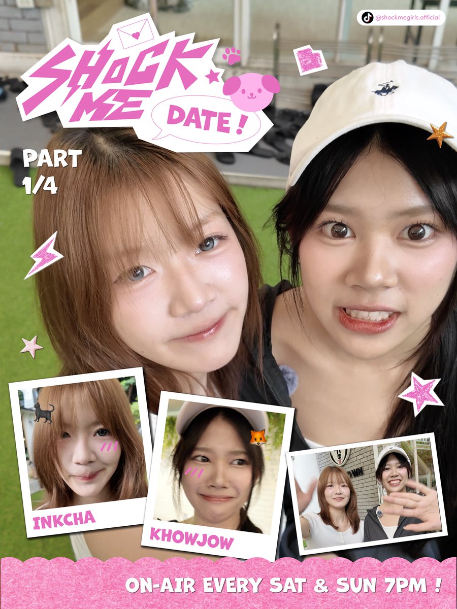 shockmegirls's tweet photo. (🐶☕️) Shock Me Date! | #KhowjowBNK48 &amp; #InkchaBNK48 (1/4)

📍https://t.co/Ivma5wsf7h

a date with your rival sounds like a bad idea… or does it? 👀 เดทวันนี้จะรอดหรือจะร่วงน้าาา ลุ้นไปพร้อม ๆ กันเลย!

#ShockMeGirlsTH #รักช็อตใจยัยช็อตฟีล #BNK48 https://t.co/B2b88zXu97