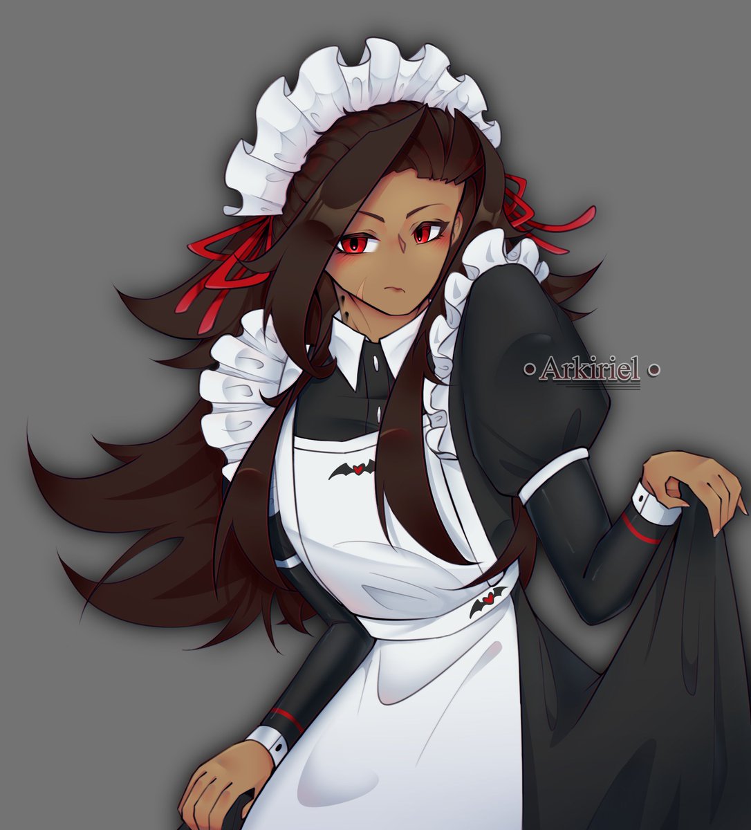 Arkiriel's tweet photo. Feliz aniversário do canal @KoowPlay! E para comemorar, convidei o Koow de Drácula a fazer parte de uma pegadinha Xp
Sem nada para fazer da vida, resolvi vestir ele com uma roupa de maid, e achei que seria interessante lhe mostrar isso hj, espero que goste :3 (Mais abaixo). https://t.co/HLQFcYBoks