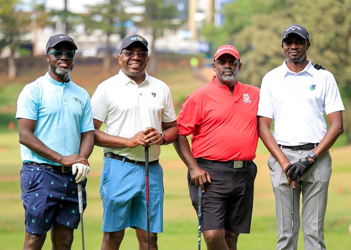 HimaCement's tweet photo. Different schools. Different colours. One crown. 👑⛳
School pride is on full display at the #HimaClashOfTheTitans, as alumni represent their schools on the course. 🎓🏆
#HimaCement #AlumniGolf #Multipurpose #FunamuNeHima https://t.co/dxAlLDAi9l
