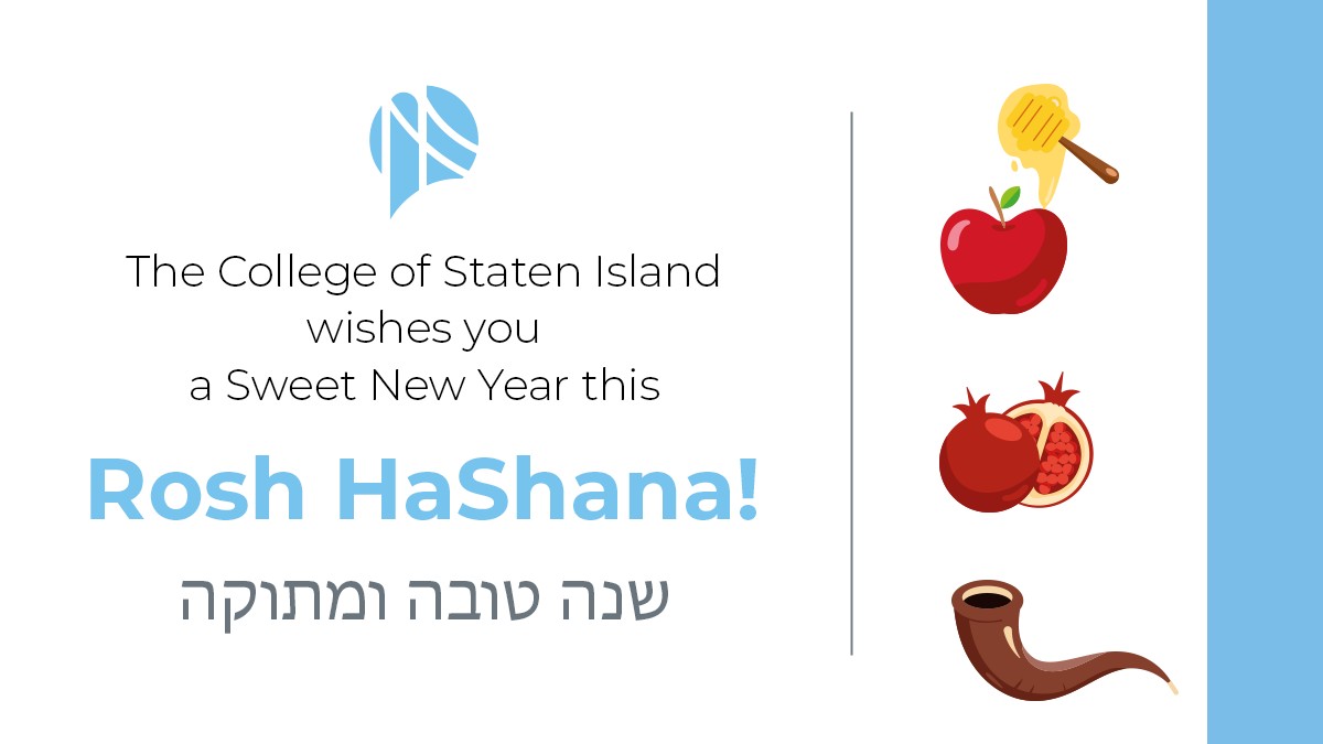 csinews's tweet photo. 🍎🍯 The College of Staten Island wishes our Jewish community a sweet, peaceful, and joyful New Year. Shana Tova! May Rosh Hashanah bring new beginnings, happiness, and blessings to all who celebrate.
#WeAreCSI https://t.co/EyfmwGSp28