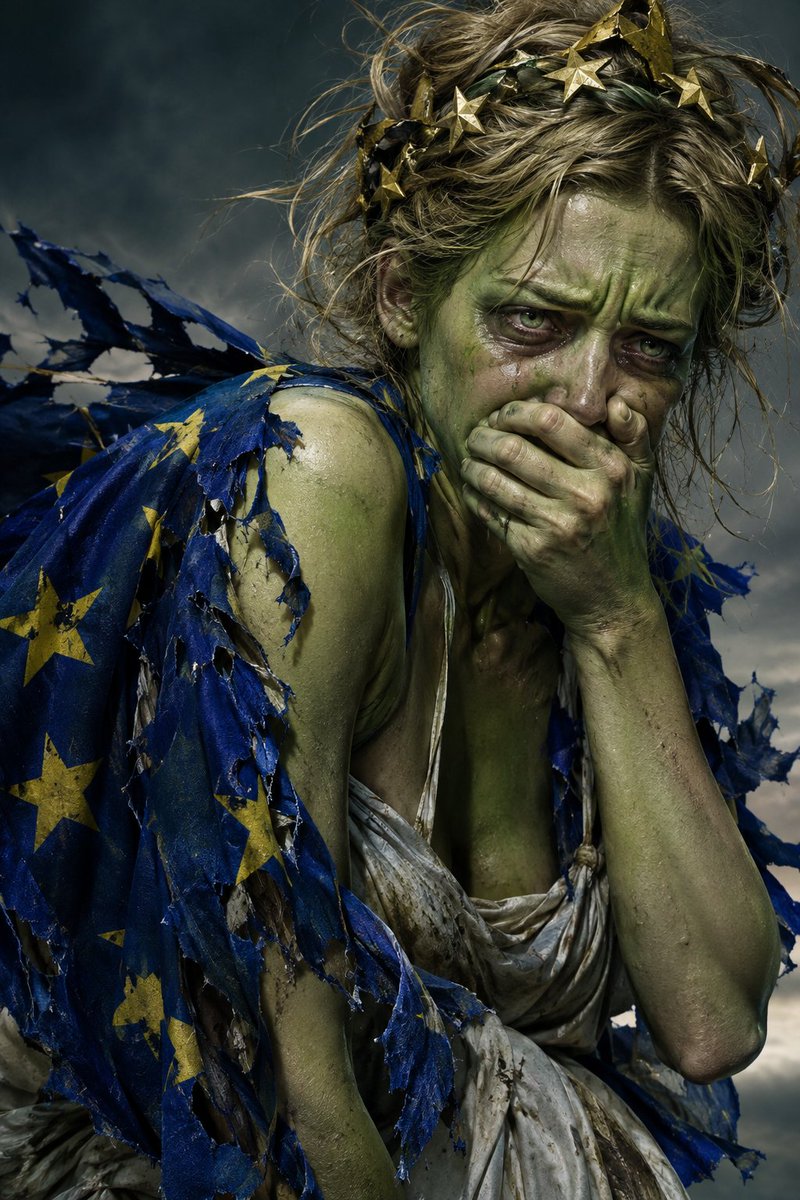capecen_b's tweet photo. Last night, our anthropo-traumatized Beta²⁶-Intelligences suffered a bout of retching that triggered an archaic Terra-reflex. Strange things, these flashbacks. [Democratic Europe had long since spewed out the fascists. Why no dream about that?] Anyway, Cure begins in Sector⁶⁷. https://t.co/E07SqIlhWT