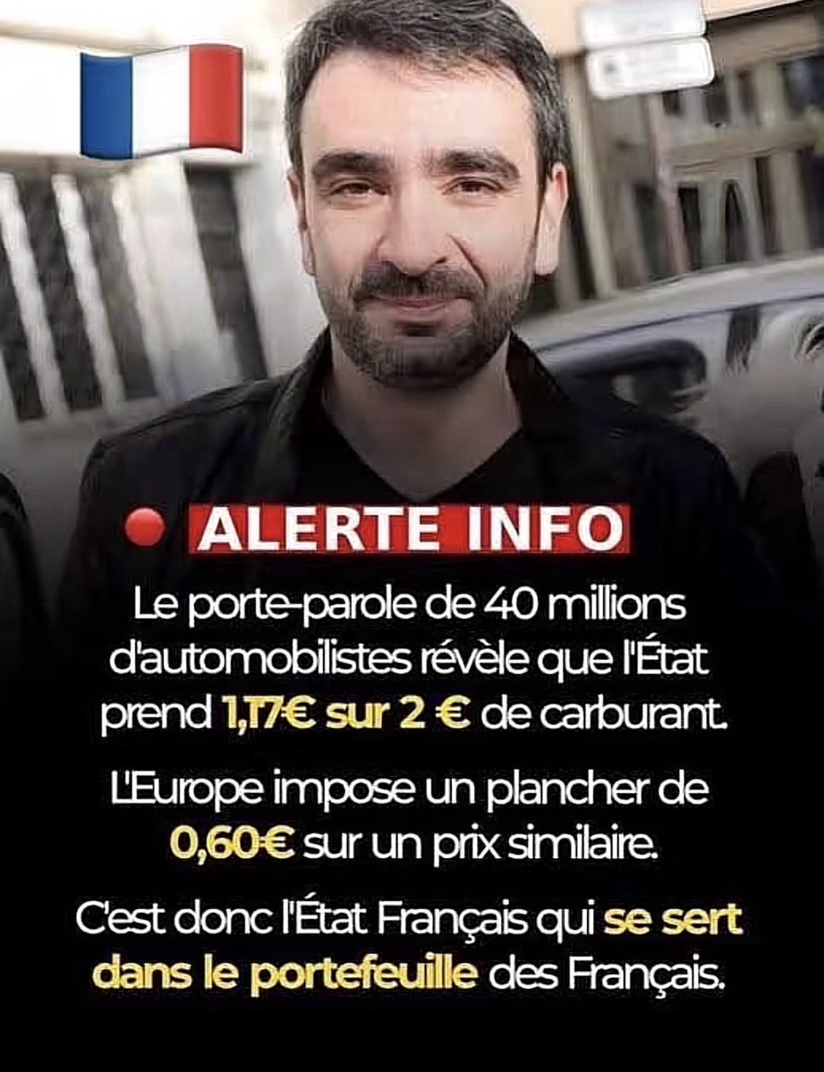 Ben45889244's tweet photo. @Songsa93 140% de taxe sur le carburant. Quelle malhonnêteté de dire que c'est Trump 😂😂😂
#cepanou #celerus #ceTrump #celeRN https://t.co/ljAoPLIq6p