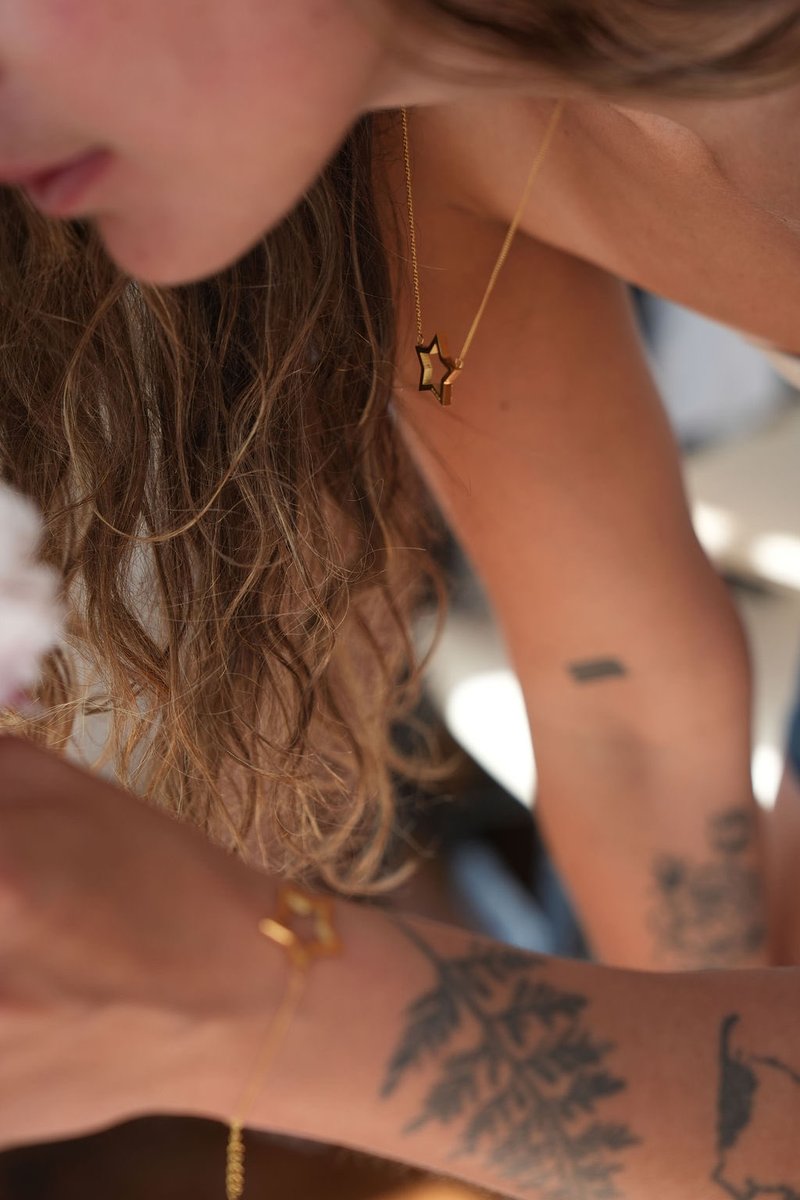 theissystar's tweet photo. Today would have been Issy’s 21st birthday. To celebrate her beautiful life, we’re launching our new ISSY STAR collection, a necklace and matching bracelet in four stunning metal colourways. £5 from every piece sold goes to @BraveMind14 ⭐️ https://t.co/56roe1DTmj