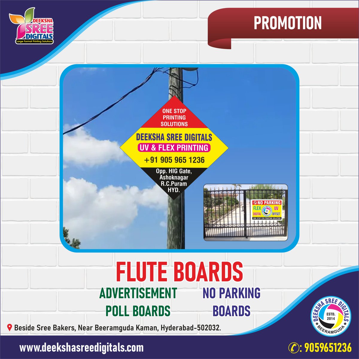 dsdigital2014's tweet photo. If you are still using traditional vinyl sticker posters pasted on boards for your outdoor marketing, you might be wasting your budget. Stickers peel, bubble, and fade within a few weeks of harsh weather exposure.

The modern, weatherproof alternative? 
UV Flute Board Printing https://t.co/AQCtLBaEr2