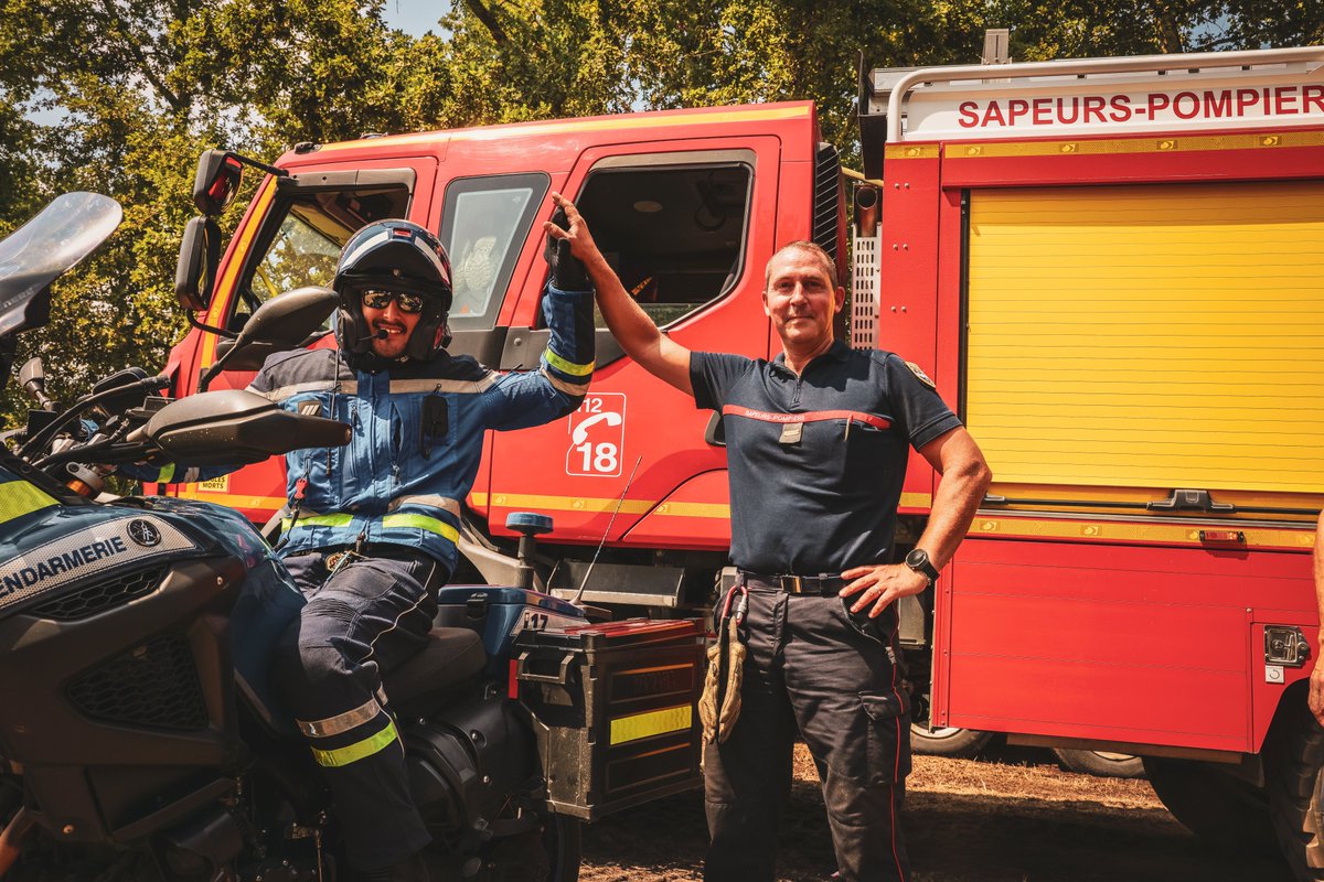 Gendarmerie tweet picture
