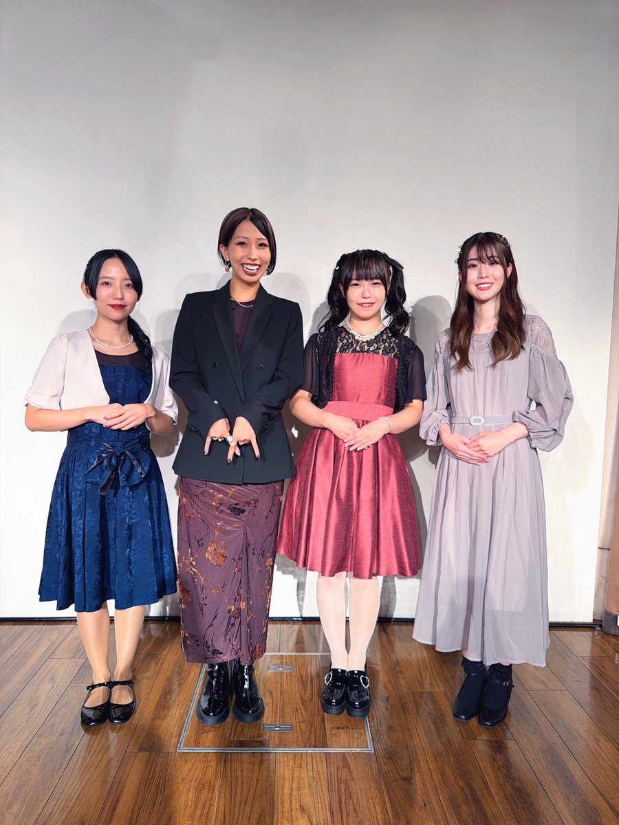 hagane_0623's tweet photo. ⚔️#HAGANE イベント⚔️
『HAGANE FAN MEETING
HAGANE METAL QUEST 〜クエストおめでとうありがとうパーティー〜』
お越しいただいた皆様ありがとうございました！

一部・二部のメンバーフォーマル衣装はこちらでした👗

明日はEPインストアイベントです💿
※参加券の配布は終了しております https://t.co/HbzVJs1aTg
