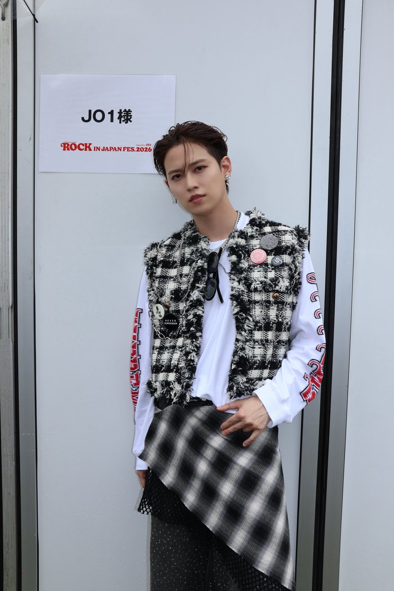 official_jo1's tweet photo. 2026.09.12
📸 ROCK IN JAPAN FES. 2026

👑Profile
https://t.co/FXURI4YcwO
　
🎧TODAY'S SETLIST
https://t.co/YHgYgDMEFG

#RIJF2026 #ロッキン 
#JO1 #白岩瑠姫 #RUKI https://t.co/hYMVO5xrvv
