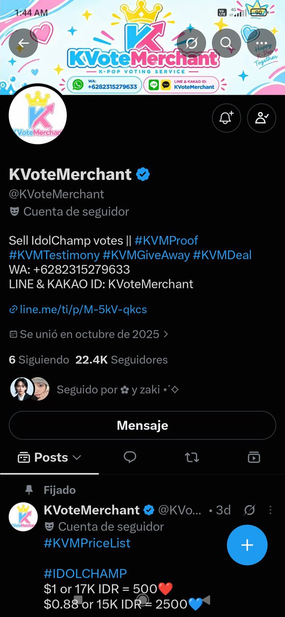 heesourx's tweet photo. @KVoteMerchant Done for #EVAN https://t.co/2OnU0kEvNd