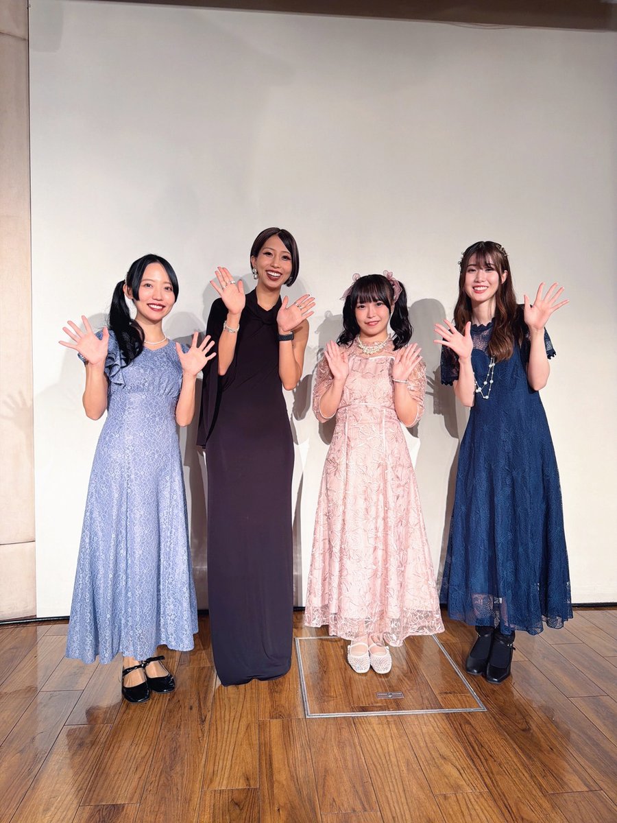 hagane_0623's tweet photo. ⚔️#HAGANE イベント⚔️
『HAGANE FAN MEETING
HAGANE METAL QUEST 〜クエストおめでとうありがとうパーティー〜』
お越しいただいた皆様ありがとうございました！

一部・二部のメンバーフォーマル衣装はこちらでした👗

明日はEPインストアイベントです💿
※参加券の配布は終了しております https://t.co/HbzVJs1aTg