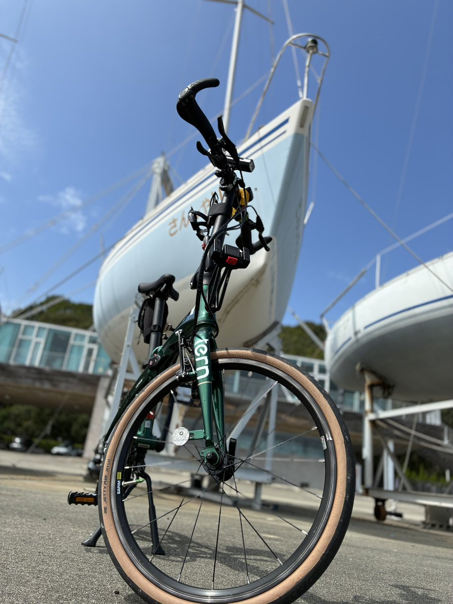yzk_cycle's tweet photo. ヨットハーバー⛵️

#ミニベロ
#tern
#牛窓 https://t.co/wCNKfTxdjy