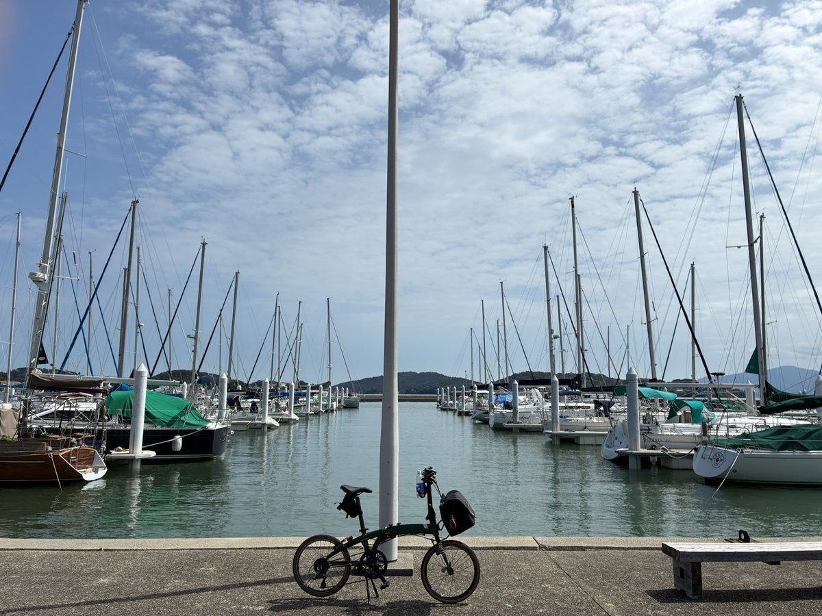 yzk_cycle's tweet photo. ヨットハーバー⛵️

#ミニベロ
#tern
#牛窓 https://t.co/wCNKfTxdjy