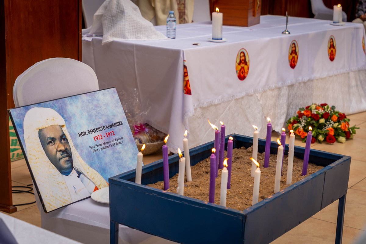 KasUganda's tweet photo. KAS Uganda, in partnership with Kampala Archdiocese, organized the Benedicto Kiwanuka Memorial Lecture at Pope Paul Hotel, reflecting on the legacy of Uganda's first black chief justice. #KAS4Democracy https://t.co/yAgzir4aSk