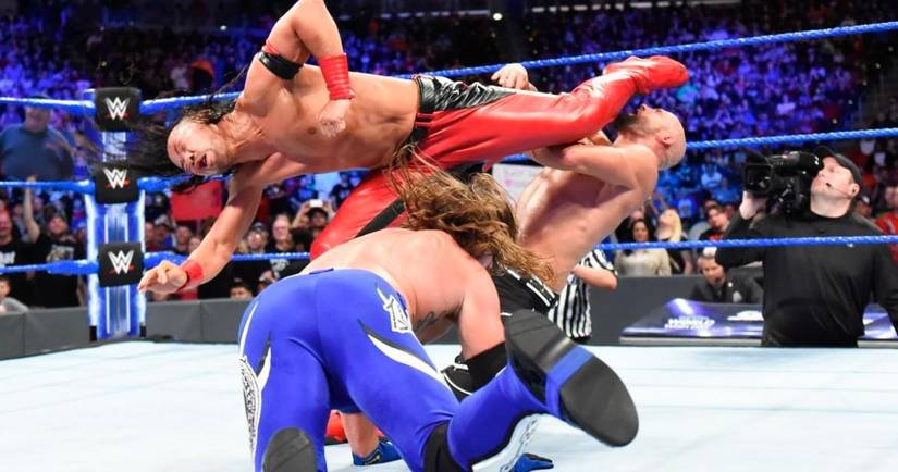 KaiStormPG's tweet photo. Reo Is Too Out Of It To Notice!! He Quickly Aims For Another At Jackson...
A SICKENING CRACKKK AS THE DEVASTATING MANEUVER CONNECTS!!!

Reo Tries To Pin Jackson But Nothing... The Referee Is Down... https://t.co/rq9mW70qC8