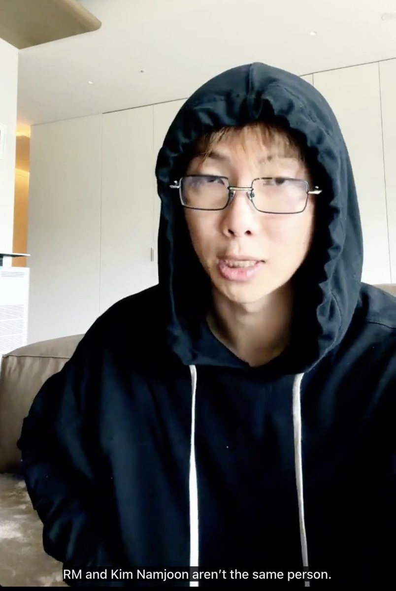 HateCrave's tweet photo. RM says fans should separate learn to separate him as an artist and as person after a month of backlash for supporting Chris Brown 

"RM and Kim Namjoon aren't the same person, music is music, and work is just work" https://t.co/L1zGscR81D