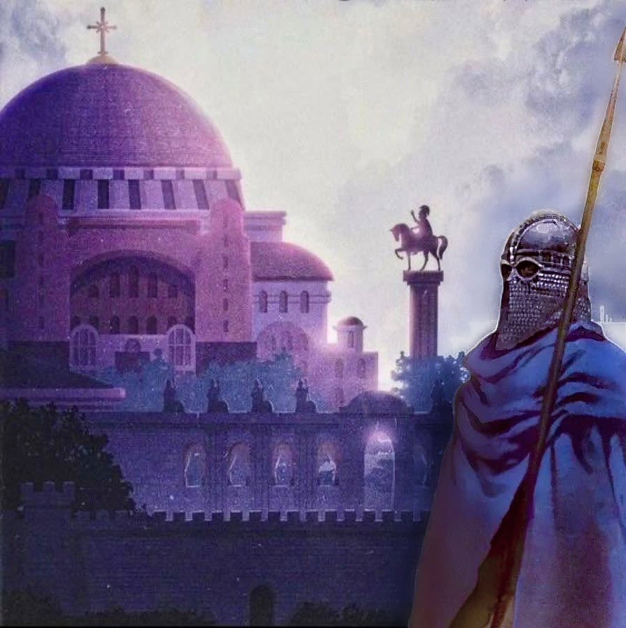 ConsulofRome_'s tweet photo. A Saxon soldier in Constantinople https://t.co/fQsUzjVrrY
