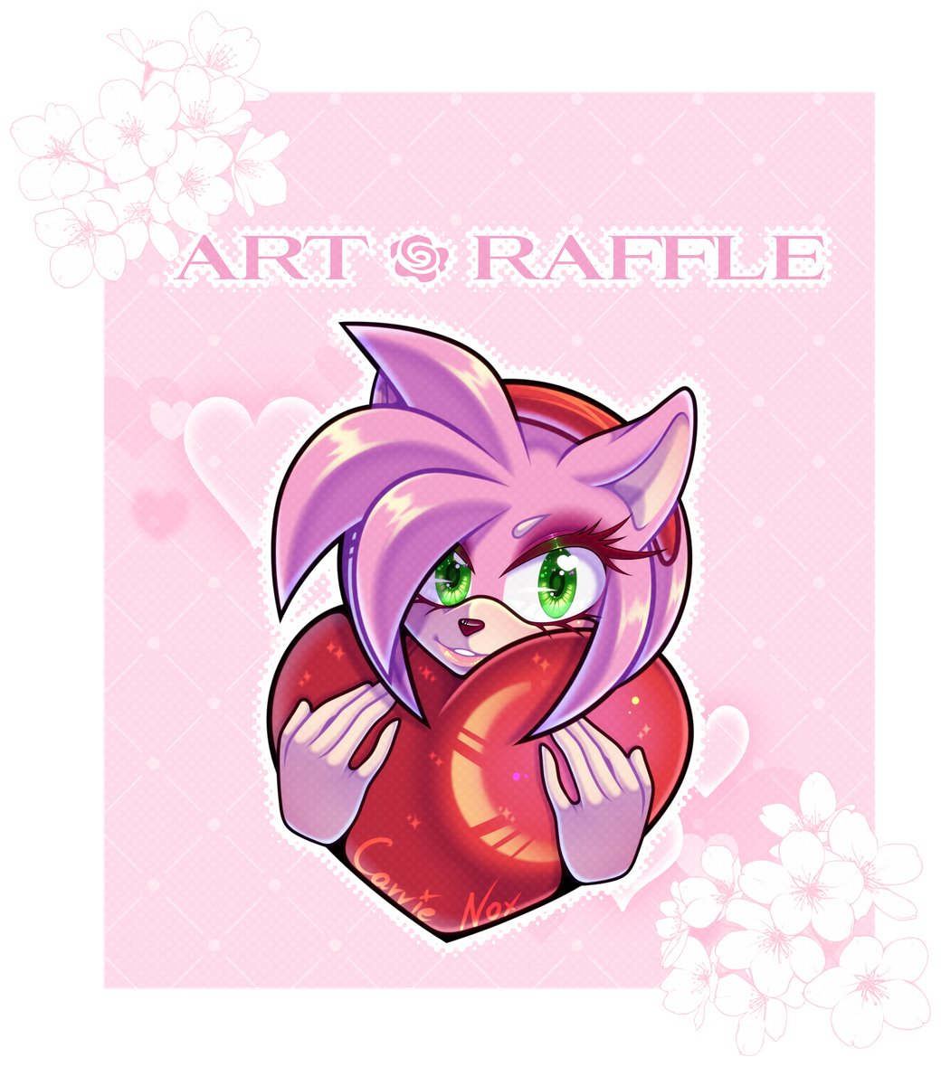 CarrieNoxArt's tweet photo. ✨ART RAFFLE TIME!!✨

💋Winner gets a full body soft shaded art (SFW or NSFW)

✨HOW TO ENTER✨
❤️Follow me
🩷 RT ↻
🤍Comment your OC Ref
#SonicOC #FurryOC #HumanOC

✨It will end when this account reaches 100 followers✨

Good luck everyone!🌹
#ArtRaffle #ArtGiveaway https://t.co/Oy9M1zVQTJ