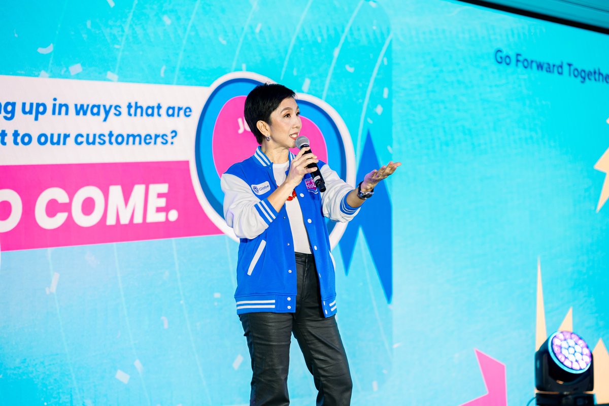 PhilITOrg's tweet photo. @enjoyGLOBE 'Just for You Goes Extreme' with fresh customer experiences to connect, care, and delight. https://t.co/90Tfp32tBz #GoForwardTogether https://t.co/YtmHuu2L58