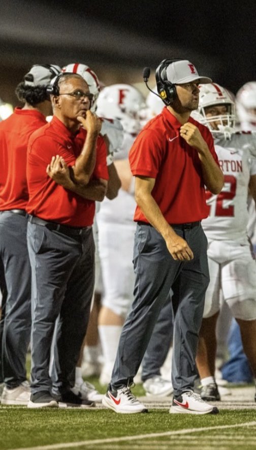 NKaravedas's tweet photo. Coaching 🏈 with my son has been the highlight of my career in Athletics.
I will NEVER take a single day/experience for granted! #Blessed #OG #FootballFam #RedHawkPride @CoachKaravedas https://t.co/Q0LGoNEzb8